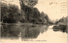 Vouvray la Cisse et le Pont à Vouvray