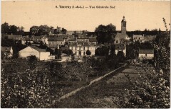 Vouvray vue generale à Vouvray