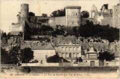Chinon le Chateau Tour du Moulin à Chinon