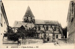 Amboise Eglise Saint-Denis à Amboise