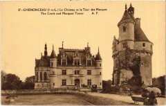 Chenonceaux le Chateau Tour des Marques à Chenonceaux