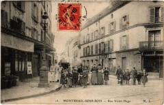 Montreuil-sous-Bois Rue Victor Hugo à Montreuil