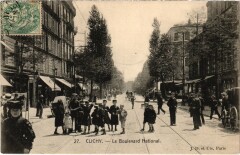 Le Boulevard National à Clichy