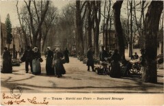 Tours marché aux Fleurs Bd Béranger à Tours