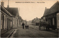 Tremblay-le-Vicomte Rue de la Poste -
													28 Eure et Loir
												