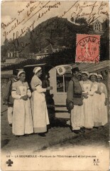 La Bourboule Porteurs de l'Etabl. à La Bourboule