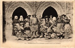 Mendiants Bretons pour un pardon