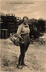 Fouras-Plage Pecheuse d'huitres Folklore à Fouras