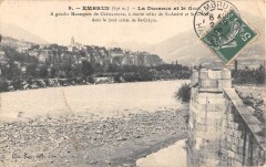 Embrun - La Durance Et Le Roc à Embrun