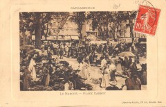 Carcassonne - Place Carnot à Carcassonne