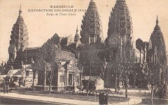 Marseille - Exposition Coloniale 1922 - Palais Indo Chine à Marseille
