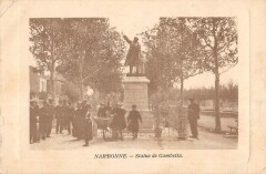 Narbonne - Statue De Gambetta à Narbonne