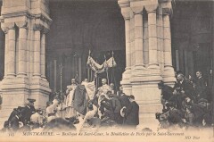 Montmartre - Basilique du Sacré-Coeur, la Bénédiction de Paris par le Saint-Sacrement à Paris 18e
