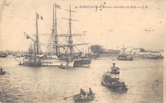 Bordeaux - Bateaux Morutiers En Rade à Bordeaux