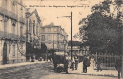 Montpellier - Rue Maguelonne - Temple Et Gare P.L.M. à Montpellier