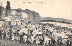 Dieppe - Le Casino Et La Plage à Dieppe