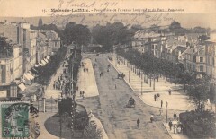 Maisons Laffitte - Perspective De L'Avenue Longueil Et Du Parc à Maisons-Laffitte
