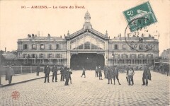 Amiens - La Gare Du Nord à Amiens