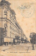 Noisy Le Sec - Boulevard De La Republique à Noisy-le-Sec