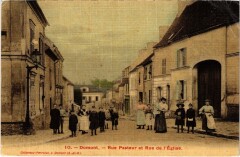 Domont Rue Pasteur Rue de l'Eglise à Domont