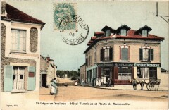 Saint-Léger-en-Yvelines Hotel Terminus Route de Rambouillet à Rambouillet