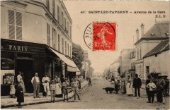Saint-Leu-Taverny Avenue de la Gare à Taverny
