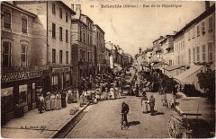 Belleville Rue de la République