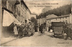 Circuit d'Auvergne Coupe. Gordon-Bennett Pongibeaud une halte