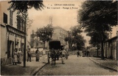 Epinay-sur-Seine Rue Coquenard passage a niveau Railway