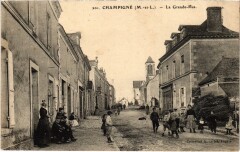 Champigné Grande Rue