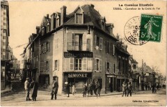 Ussel Carrefour de la Croix de Fer à Ussel
