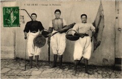 Ile de Ré Groupe de Pécheuses Folklore -
													17 Charente Maritime
												