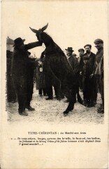 Types Chérentais Au Marché aux Anes Folklore