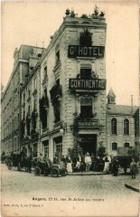 Angers Rue Saint-Julien hotel Continental à Angers