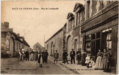 Sacy-le-Grand Rue de Lombardie à Sacy-le-Grand
