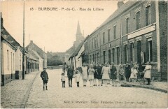 Burbure Rue de Lilliers à Burbure