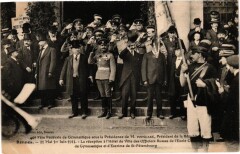 Fete Fed. De Gymn. Rennes - Reception des officiers Russes à Rennes