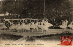 Rennes - Fete des Fleurs 1910 - Au Champ de Mars - Ballet d'Aida à Rennes
