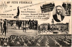 Fete Fed. De Gymn. Rennes - Collage à Rennes