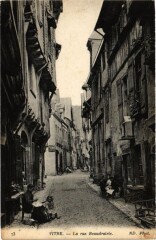 Vitre - La rue Beaudrairie à Vitré