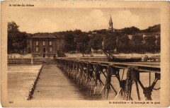 La Mulatiere - Le Barrage et le Quai - La Valle du Rhone à La Mulatière