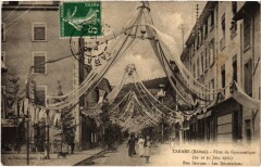 Tarare - Fetes de Gymnastique - 1912 - Rue Serroux - Decorations -
																					69170 Tarare
																			
