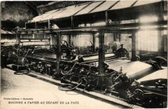 Grenoble - Machine a Papier au depart de la Pate à Grenoble