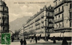 Grenoble - Le Boulevard Gambetta à Grenoble