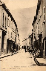 Le Bourg d'Oisans - Rue Carnot au Bourg-d'Oisans