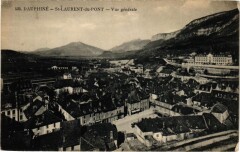 Dauphiné - Saint-Laurent-du-Pont - Vue générale à Saint-Laurent-du-Pont