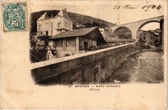 Beaujeu - Pont Paradis à Beaujeu