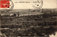 Oullins - Ateliers P. L. M. à Oullins