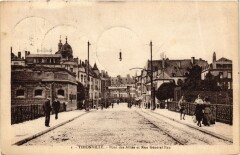 Thionville Pont des Alliés Rue Générale Pau