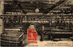 Cours - L'Industrie du Pays - Interieur d'Usine - Le Tissage -
																					69240 Cours
																			